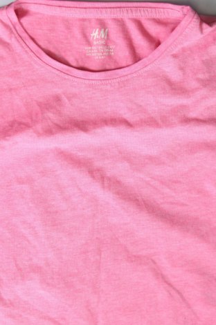 Kinder T-Shirt H&M, Größe 6-7y/ 122-128 cm, Farbe Rosa, Preis 3,49 €