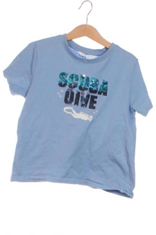 Kinder T-Shirt Mango, Größe 5-6y/ 116-122 cm, Farbe Blau, Preis 2,99 €