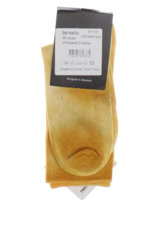 Kinder Socken Sneaky Fox, Größe 7-8y/ 128-134 cm, Farbe Gelb, Preis 5,99 €