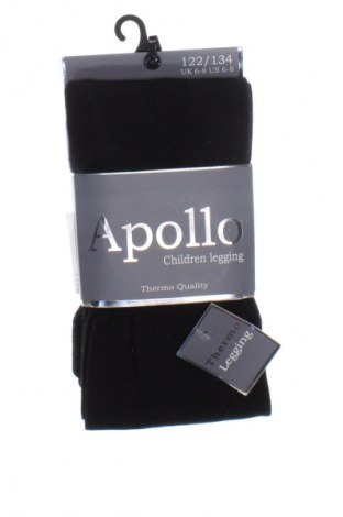 Kinderstrumpfhose Apollo, Größe 7-8y/ 128-134 cm, Farbe Schwarz, Preis € 6,99