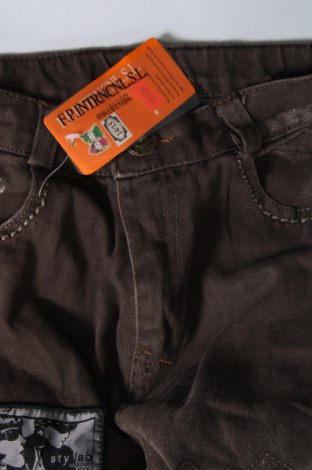 Kinderjeans, Größe 14-15y/ 168-170 cm, Farbe Braun, Preis € 7,49