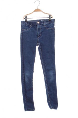 Dziecięce jeansy H&M, Rozmiar 9-10y/ 140-146 cm, Kolor Niebieski, Cena 29,99 zł