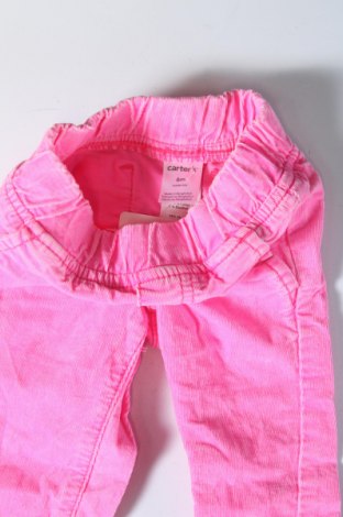 Kinder Cordhose Carter's, Größe 3-6m/ 62-68 cm, Farbe Rosa, Preis 5,49 €