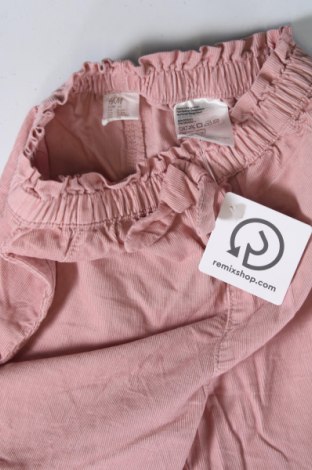 Kinder Cordhose H&M, Größe 18-24m/ 86-98 cm, Farbe Rosa, Preis € 6,99