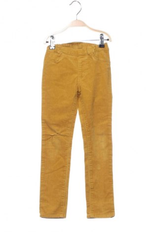 Pantaloni de catifea reiată, pentru copii H&M, Mărime 5-6y/ 116-122 cm, Culoare Galben, Preț 26,99 Lei