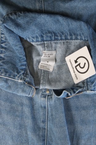 Kinder Overall Denim&Co., Größe 12-13y/ 158-164 cm, Farbe Blau, Preis 9,49 €