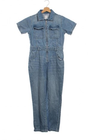 Kinder Overall Denim&Co., Größe 12-13y/ 158-164 cm, Farbe Blau, Preis 6,99 €