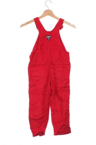 Kinder Overall Oshkosh, Größe 4-5y/ 110-116 cm, Farbe Rot, Preis € 11,49