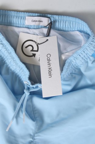 Παιδικό κοντό παντελόνι Calvin Klein, Μέγεθος 8-9y/ 134-140 εκ., Χρώμα Μπλέ, Τιμή 24,49 €