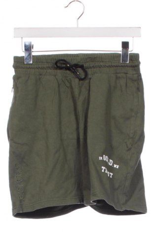 Kinder Shorts In Gold We Trust, Größe 13-14y/ 164-168 cm, Farbe Grün, Preis € 13,49