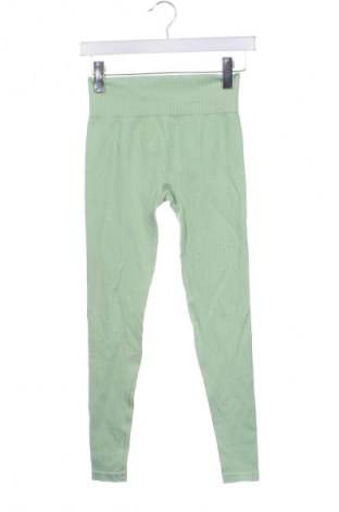 Dziecięce legginsy H&M Sport, Rozmiar 10-11y/ 146-152 cm, Kolor Zielony, Cena 30,99 zł