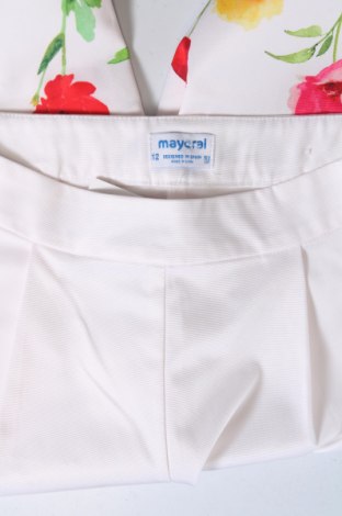 Kinderhose Mayoral, Größe 11-12y/ 152-158 cm, Farbe Weiß, Preis 13,00 €