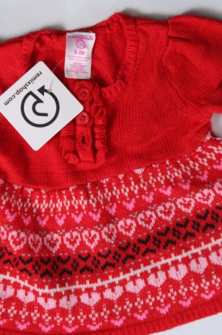 Dziecięcy sweter Garanimals, Rozmiar 3-6m/ 62-68 cm, Kolor Czerwony, Cena 54,99 zł