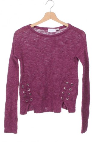 Kinderpullover Place Est. 1989, Größe 7-8y/ 128-134 cm, Farbe Lila, Preis 6,49 €