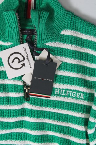 Dziecięcy sweter Tommy Hilfiger, Rozmiar 4-5y/ 110-116 cm, Kolor Zielony, Cena 399,99 zł