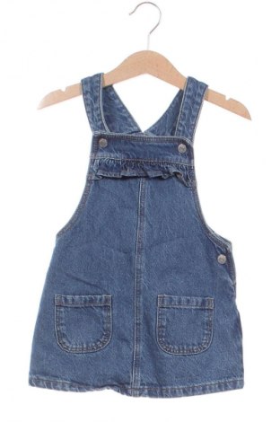 Kinder Latzkleid F&F, Größe 18-24m/ 86-98 cm, Farbe Blau, Preis 5,99 €