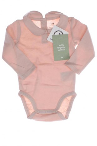 Kinder-Body H&M, Größe 3-6m/ 62-68 cm, Farbe Rosa, Preis 5,99 €