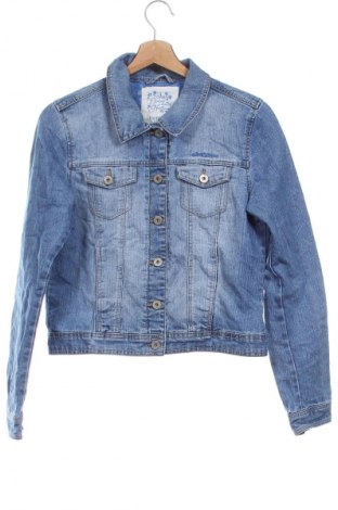 Kinder Jeansjacke Here+There, Größe 14-15y/ 168-170 cm, Farbe Blau, Preis 7,99 €