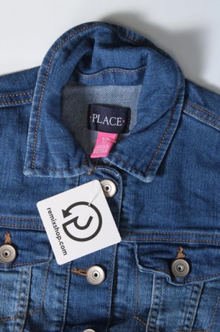 Kinder Jeansjacke Place Est. 1989, Größe 5-6y/ 116-122 cm, Farbe Blau, Preis € 13,99