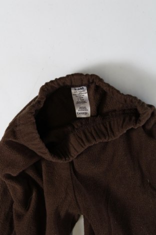 Παιδικό παντελόνι fleece George, Μέγεθος 3-6m/ 62-68 εκ., Χρώμα Καφέ, Τιμή 4,99 €