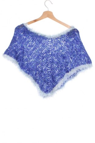 Kinderponcho, Größe 8-9y/ 134-140 cm, Farbe Blau, Preis 13,99 €