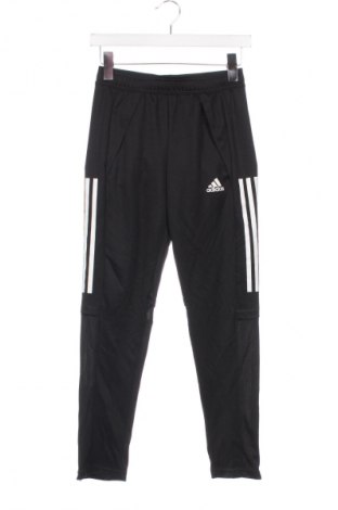 Детско спортно долнище Adidas, Размер 11-12y/ 152-158 см, Цвят Черен, Цена 33,99 лв.