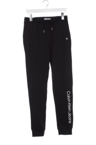 Pantaloni de trening, pentru copii Calvin Klein Jeans, Mărime 15-18y/ 170-176 cm, Culoare Negru, Preț 209,99 Lei