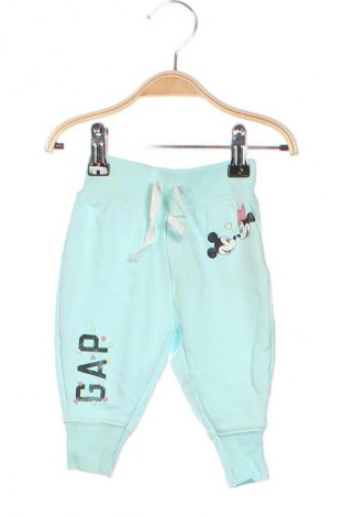 Pantaloni de trening, pentru copii Gap Baby, Mărime 3-6m/ 62-68 cm, Culoare Albastru, Preț 35,99 Lei