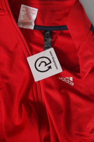 Dziecięca sportowa bluza Adidas, Rozmiar 13-14y/ 164-168 cm, Kolor Czerwony, Cena 57,99 zł