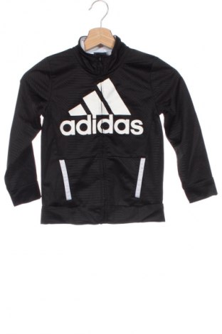 Bluză de trening, pentru copii Adidas, Mărime 6-7y/ 122-128 cm, Culoare Negru, Preț 86,99 Lei