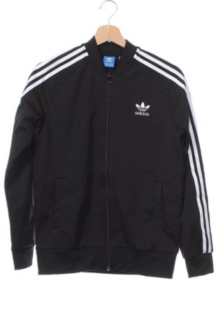 Детско спортно горнище Adidas Originals, Размер 13-14y/ 164-168 см, Цвят Черен, Цена 17,99 лв.