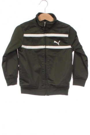 Dětská horní část sportovní soupravy PUMA, Velikost 2-3y/ 98-104 cm, Barva Zelená, Cena  339,00 Kč