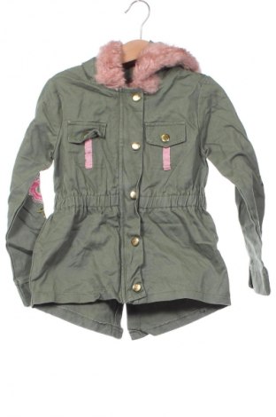 Kinderjacke Little Lass, Größe 6-7y/ 122-128 cm, Farbe Grün, Preis 8,49 €