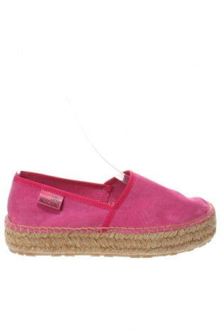 Espadryle Love Moschino, Rozmiar 37, Kolor Różowy, Cena 372,39 zł