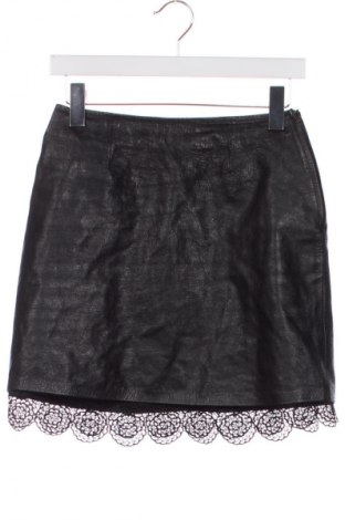 Fustă de piele Sisley, Mărime XS, Culoare Negru, Preț 125,99 Lei