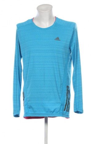 Herren Shirt Adidas, Größe L, Farbe Blau, Preis € 27,99