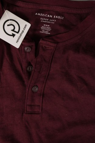 Herren Shirt American Eagle, Größe M, Farbe Rot, Preis € 9,99