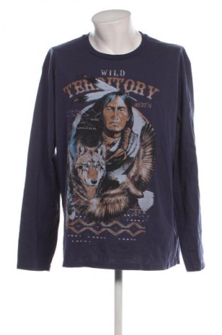 Męska bluzka Atlas For Men, Rozmiar 5XL, Kolor Niebieski, Cena 99,99 zł