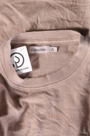 Herren Shirt Calvin Klein, Größe M, Farbe Beige, Preis 19,49 €