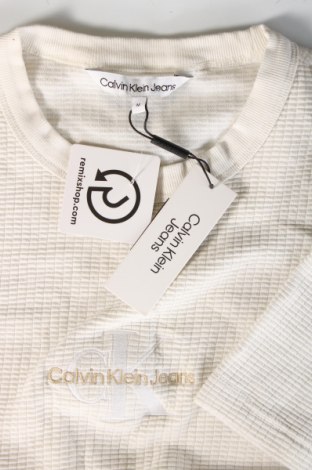 Herren Shirt Calvin Klein Jeans, Größe M, Farbe Weiß, Preis 68,99 €