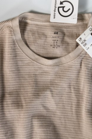 Ανδρική μπλούζα H&M, Μέγεθος M, Χρώμα  Μπέζ, Τιμή 19,49 €