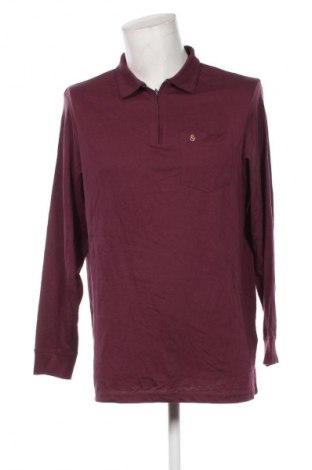 Herren Shirt Henson & Henson, Größe XL, Farbe Rot, Preis 6,99 €