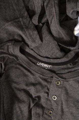 Herren Shirt Livergy, Größe L, Farbe Grau, Preis € 5,99