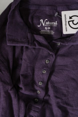 Herren Shirt Natural Reflections, Größe S, Farbe Lila, Preis € 6,99