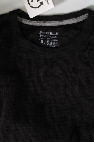 Herren Shirt Perry Ellis, Größe M, Farbe Schwarz, Preis 6,99 €