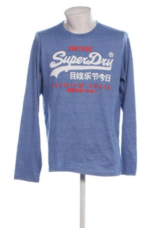 Мъжка блуза Superdry, Размер XXL, Цвят Син, Цена 15,99 лв.