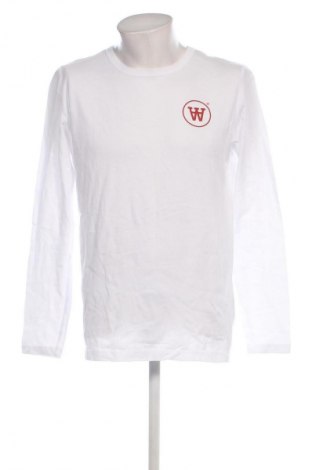 Herren Shirt Wood Wood, Größe L, Farbe Weiß, Preis € 21,99