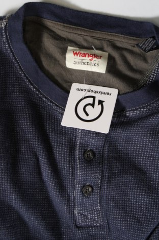 Herren Shirt Wrangler, Größe L, Farbe Blau, Preis 28,99 €