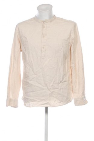 Herren Shirt Zara, Größe L, Farbe Beige, Preis € 13,99