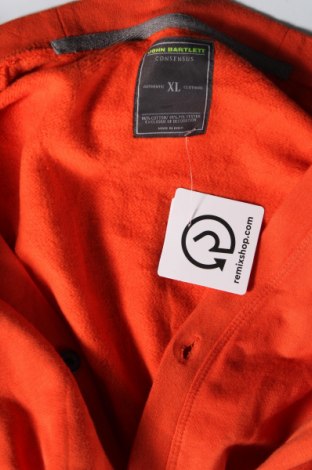 Herren Strickjacke John Bartlett, Größe XL, Farbe Orange, Preis 12,49 €